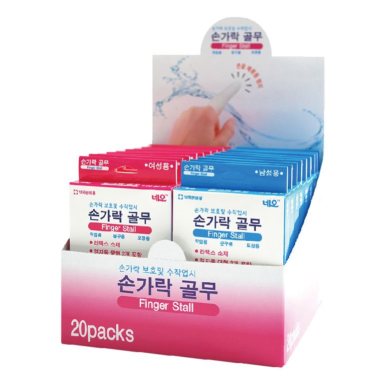 네오메디칼 여성용 손가락 골무 22p, 혼합색상, 3개 상세 이미지 1