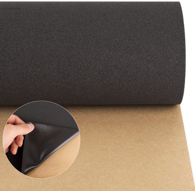 보강재 고발포 1.0T - 블랙 (100X50CM), 단품, 1개