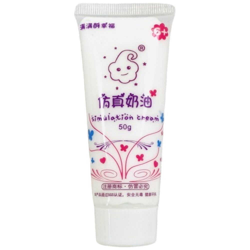 쁘띠끄 데코덴 생크림 50g 꾸미기 파츠 diy 재료, 화이트, 1개 상세 이미지 1