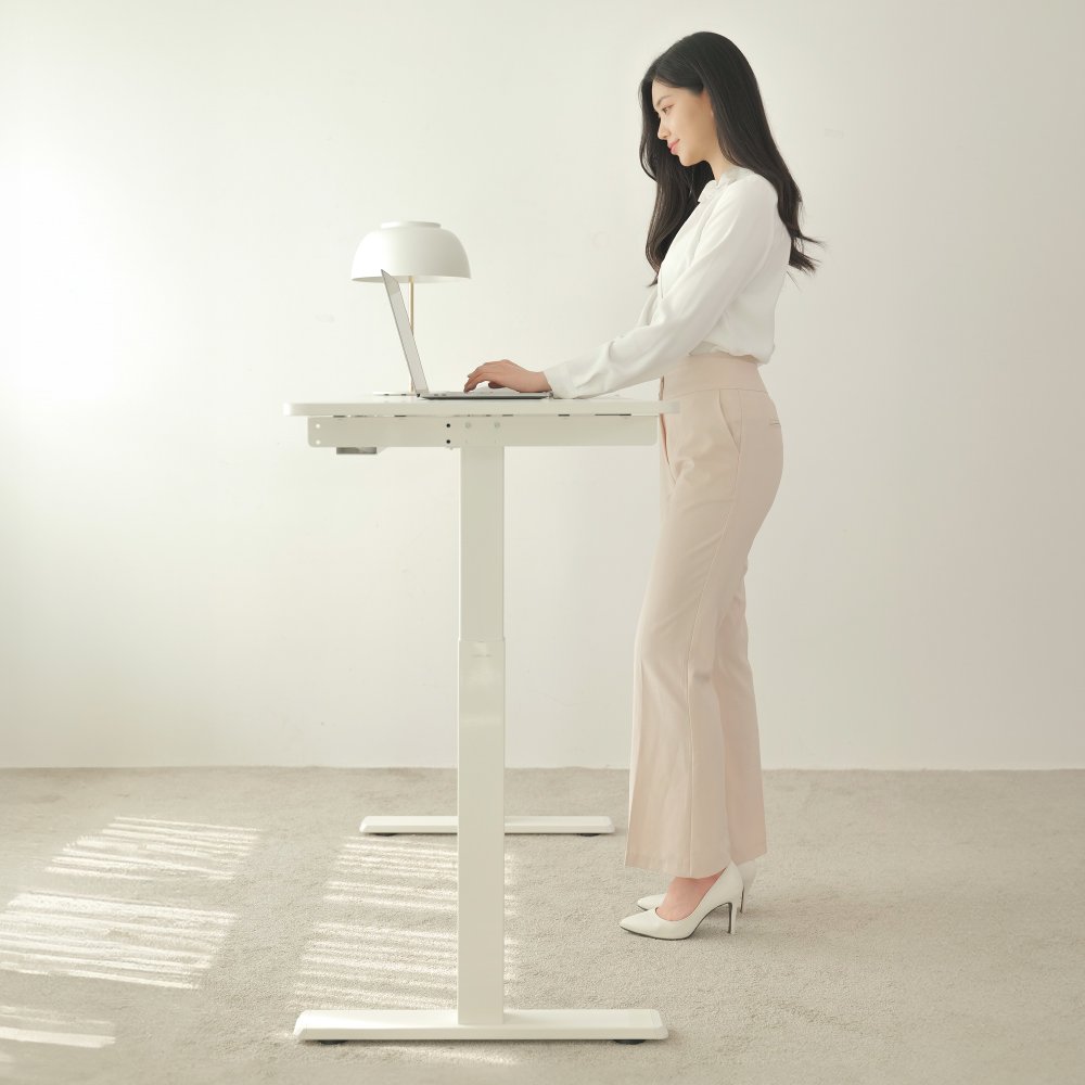 루나랩 수동 모션데스크, 화이트 상세 이미지 2