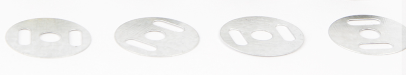 발자석 스냅단추 18mm, 은색, 8개 상세 이미지 1