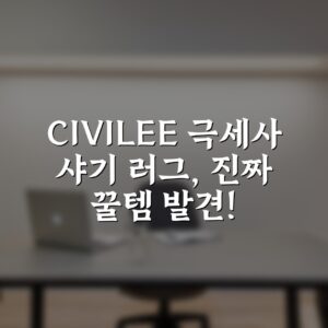 CIVILEE 극세사 샤기 러그, 진짜 꿀템 발견!