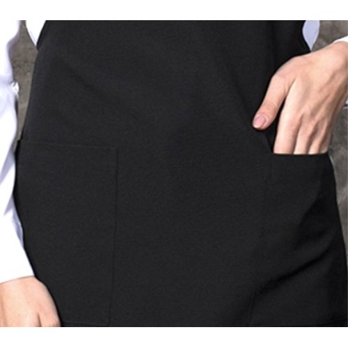 폴리 민자 앞치마, 검정, 2개 상세 이미지 1