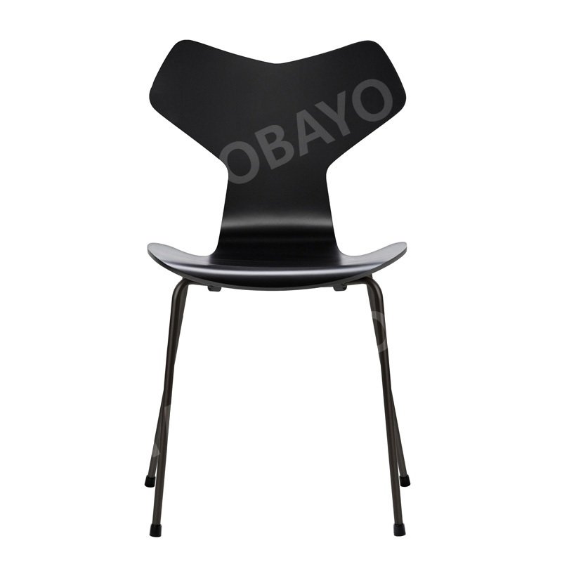 프리츠한센 그랑프리체어 원목 식탁 의자 Grand Prix chair, 화이트 상세 이미지 2