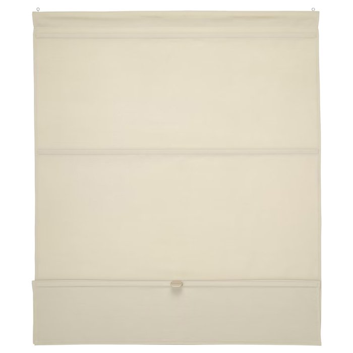 이케아 RINGBLOMMA 링블롬마 로만블라인드 100x160cm 커튼 사생활보호 자연광 길이조절, 베이지_605.835.4 상세 이미지 1
