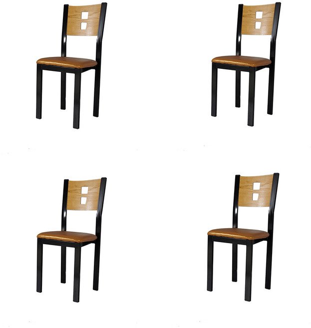 인홈즈 망고 식탁의자 식당의자 인테리어 업소용의자, 내츄럴4개
