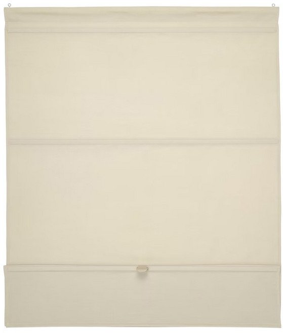 [이케아] RINGBLOMMA 링블롬마 로만블라인드 100x160cm/커튼/사생활보호/자연광/길이조절, 색상:베이지_605.835.37, 상세 설명 참조