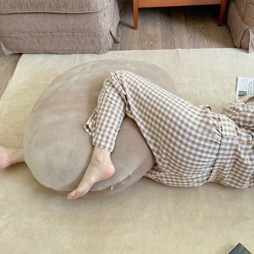 리브숨 쫀득 말랑 츄이 소파 쿠션, 샌드 상세 이미지 2